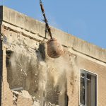 تخریب ساختمان با گوی و شرایط استفاده از آن